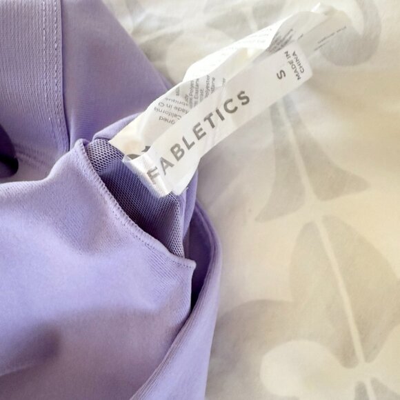 Fabletics Biker Short and Bra Tank Top - Size Small - Picture 4 of 4